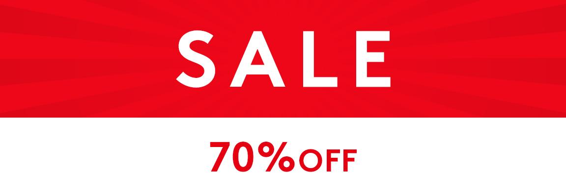 70%OFF